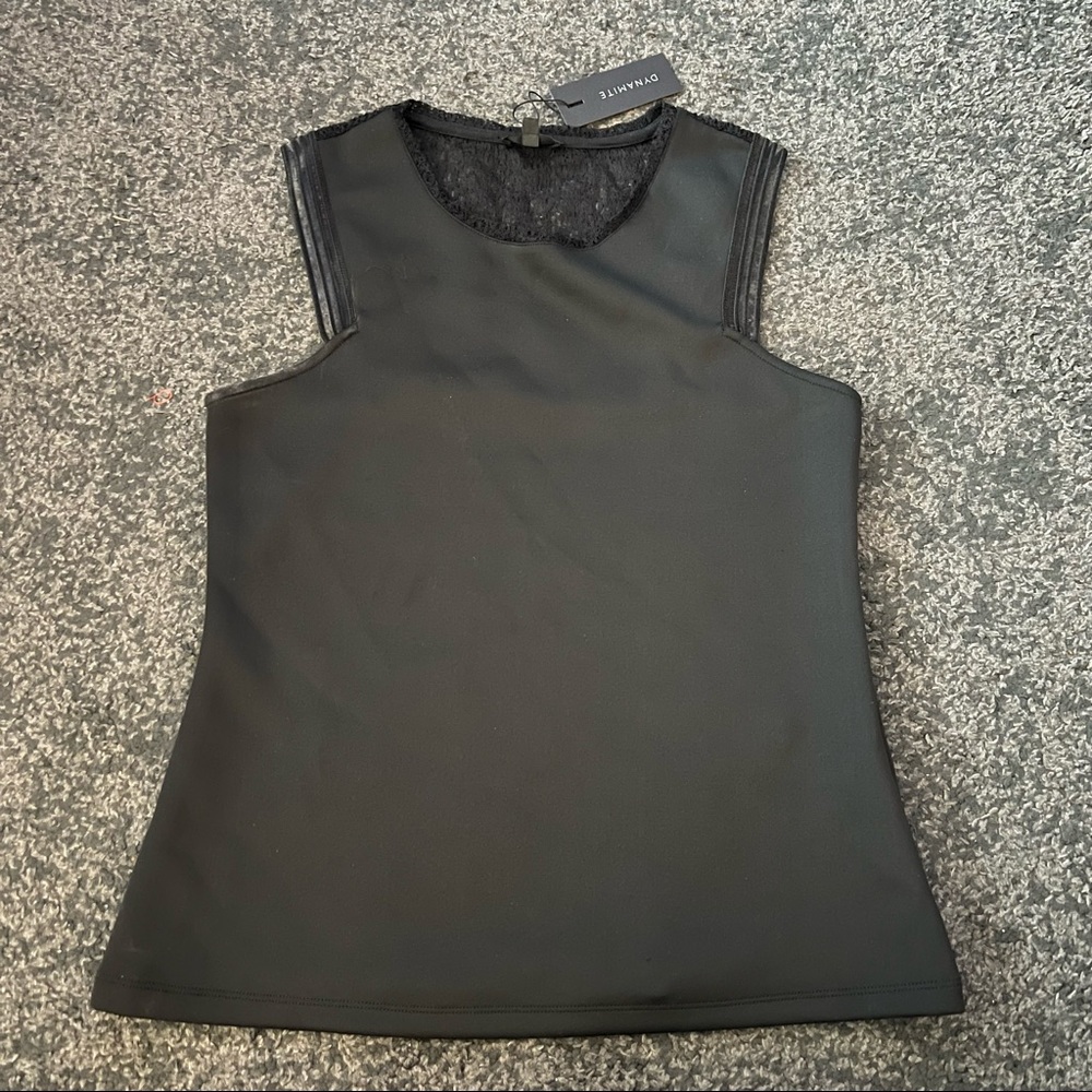 dynamite scuba lace back top